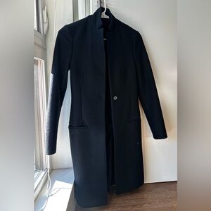 All Saints Black Trench Coat